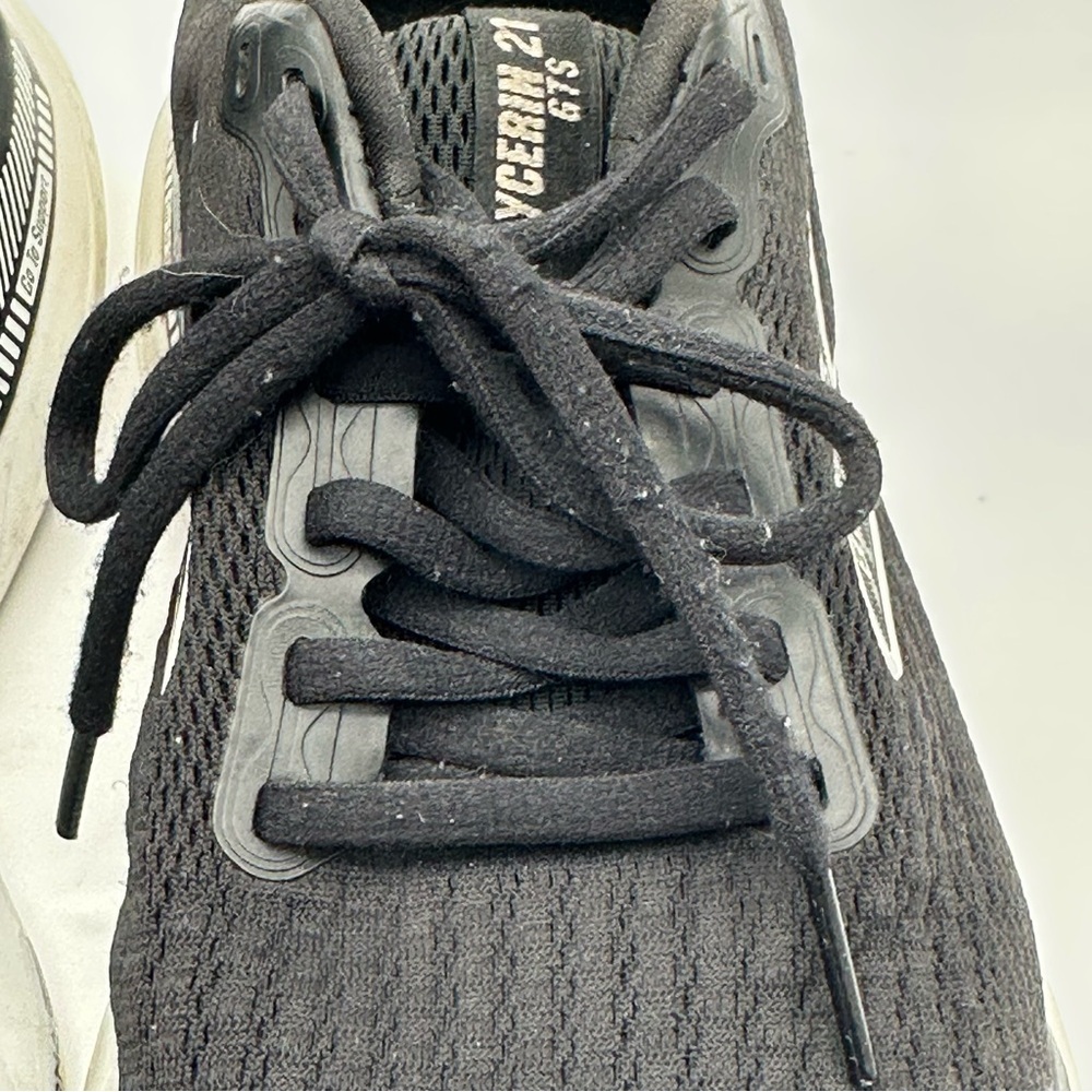 Brooks Glycerin GTS Women's Black and White Running Shoes - Picture 3 of 13